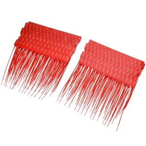 1000pcs Plastic Security Seal - Red Security Tag Tamper Ties - Work As Tamper