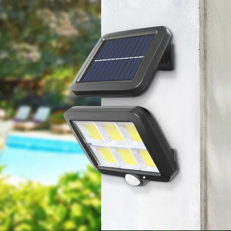 108 COB Solar Light Outdoors LED Solar Powered Waterproof Street Security Lamp for Garden Garage Light