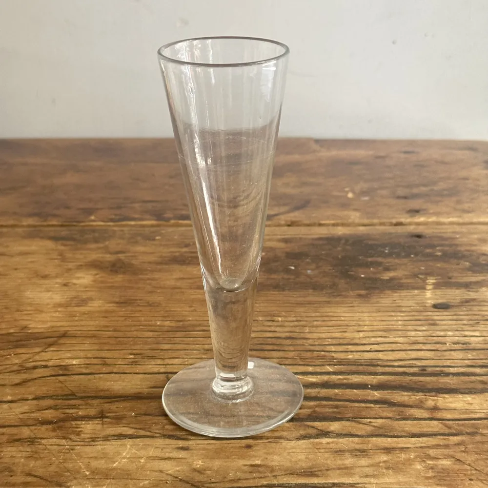 19th Century French Antique Champagne Flute (No. g16)