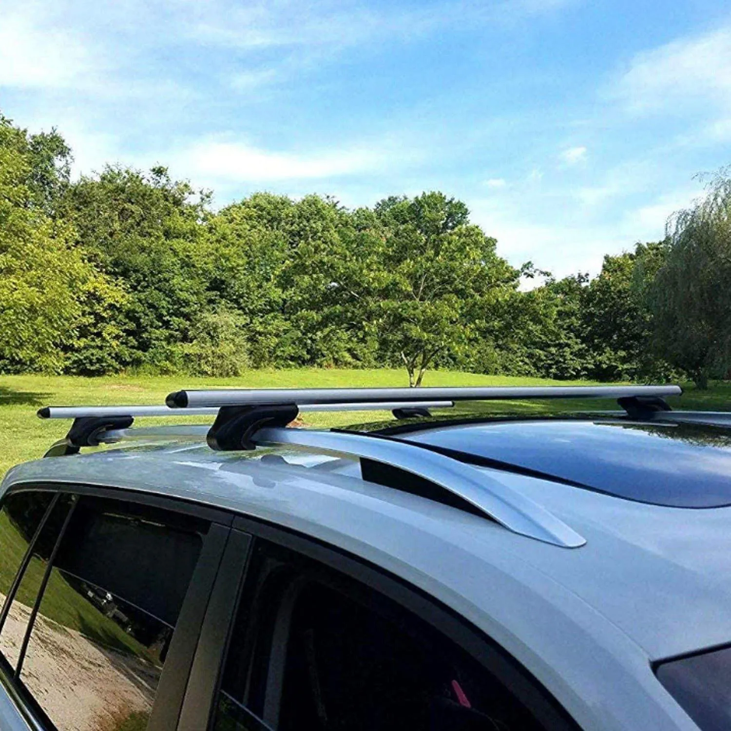 2-Pieces: Car Roof Top Crossbar Rack