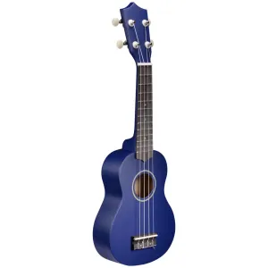 21" 4 String Ukulele Hawaiian Guitar Concert Music Show Talent Gift w/ Bag Tuner Dark Blue