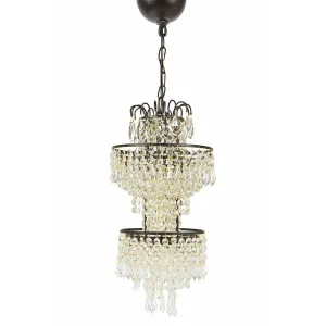 3 Tier Crystal Pendant