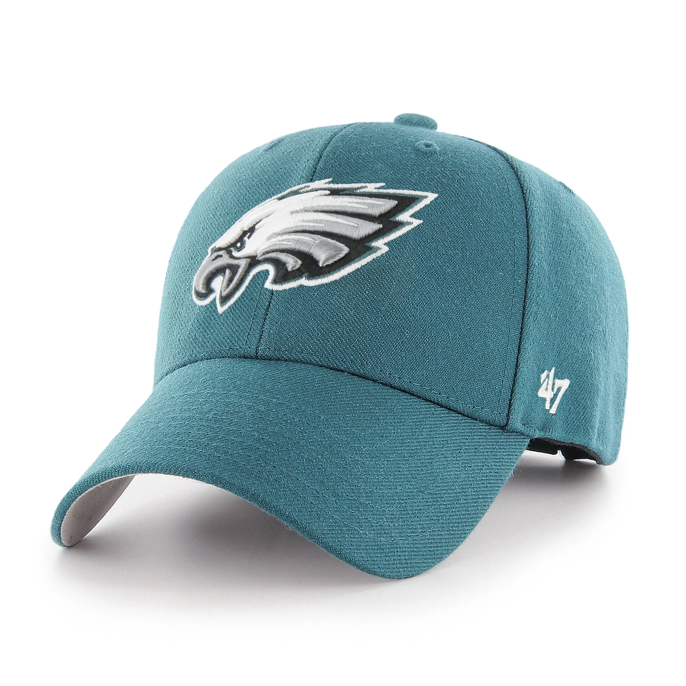 47 Brand Philadelphia Eagles MVP Adjustable Velcro Hat - Green