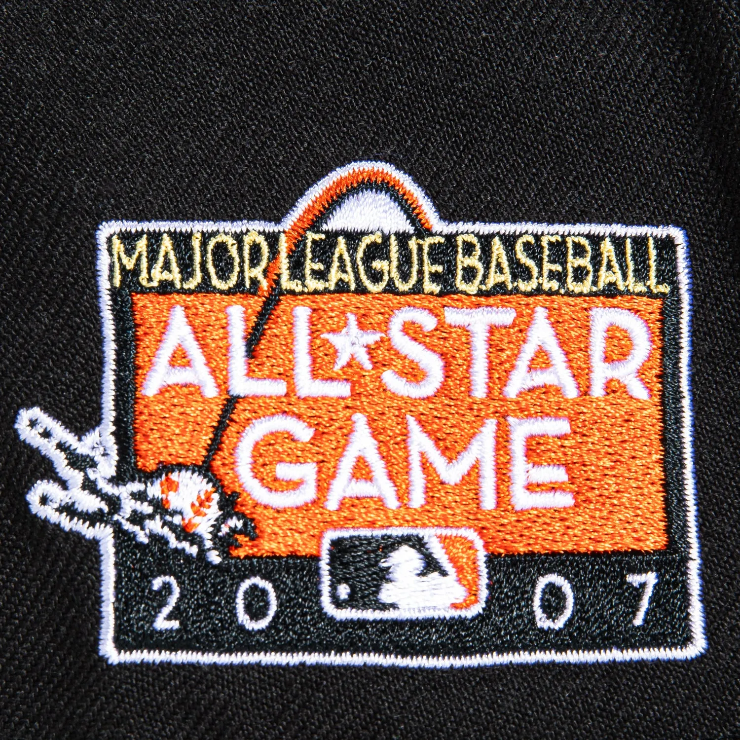 47 Brand San Francisco Giants 2007 All Star Game Patch MVP Adjustable Snapback Hat - Black