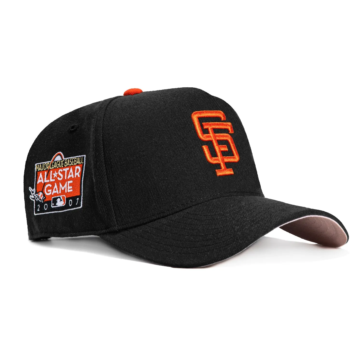 47 Brand San Francisco Giants 2007 All Star Game Patch MVP Adjustable Snapback Hat - Black