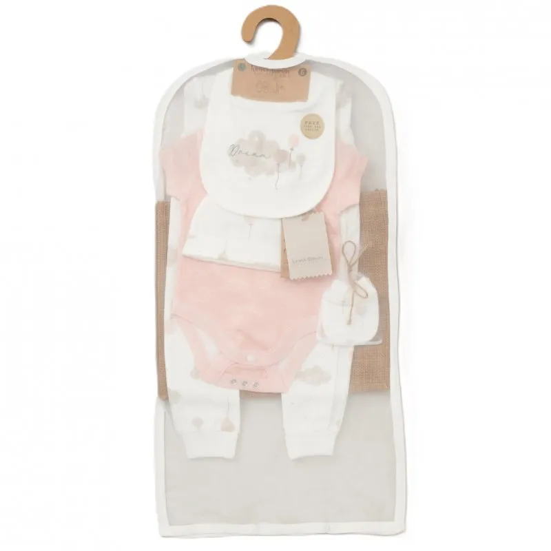 6pc Baby Unisex Mesh Bag Gift Set - Dream (NB-6 Months) (PK4) E08706