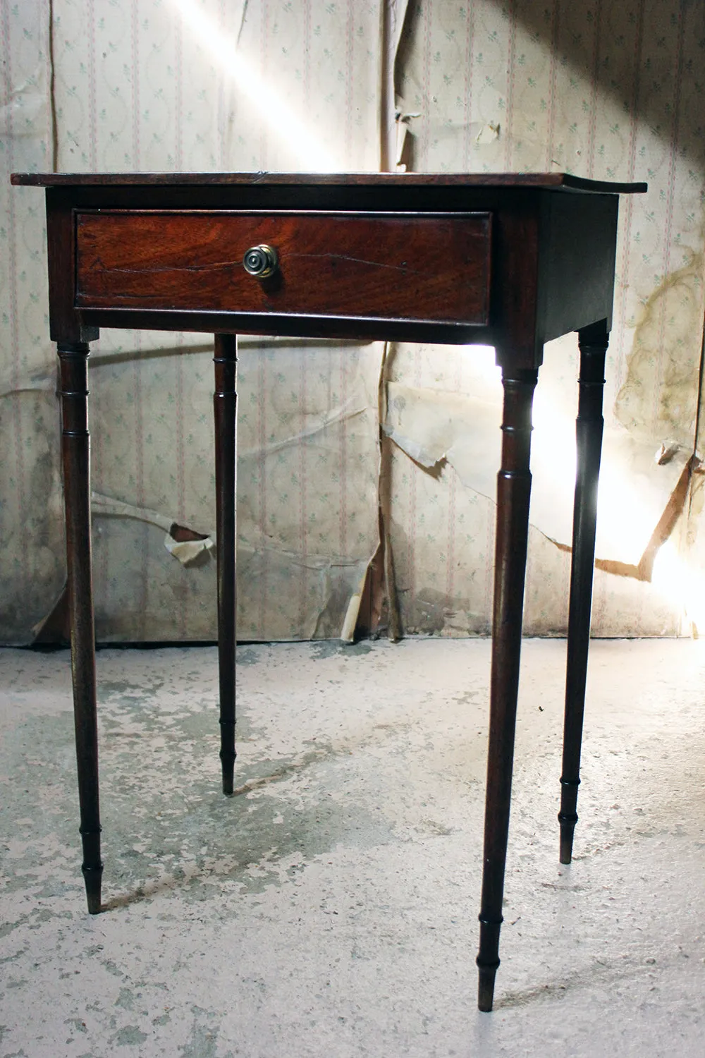 A George III Mahogany Side Table c.1800