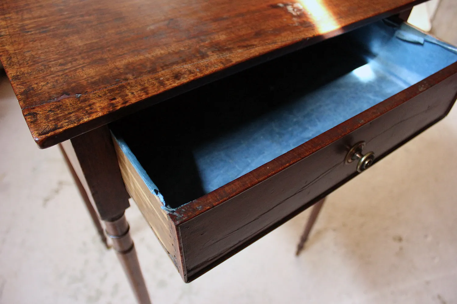 A George III Mahogany Side Table c.1800