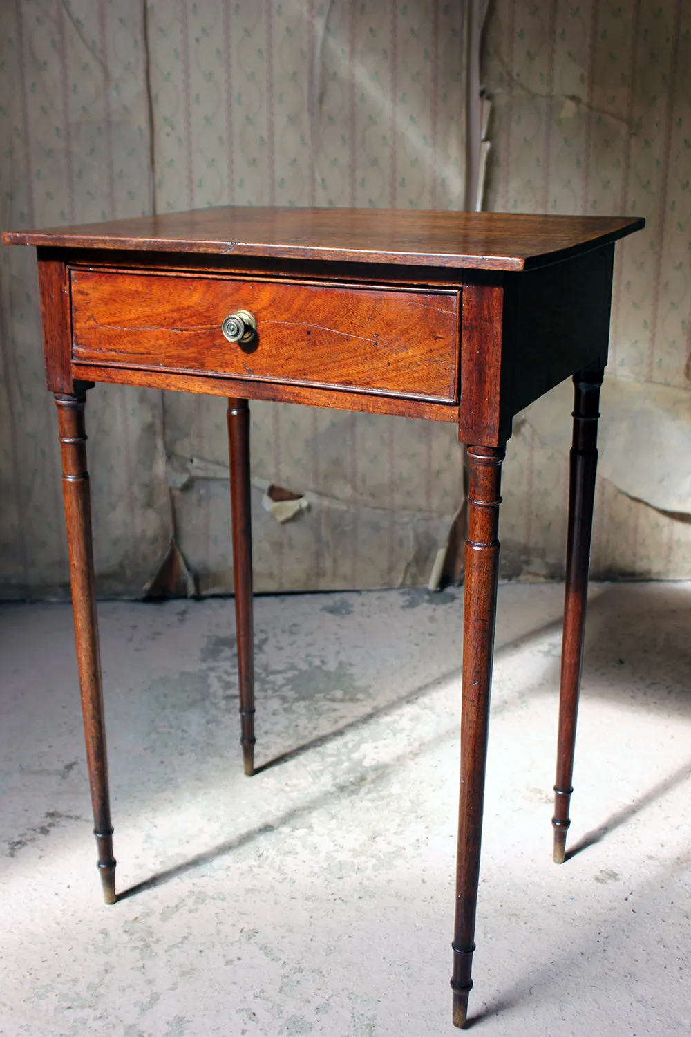 A George III Mahogany Side Table c.1800