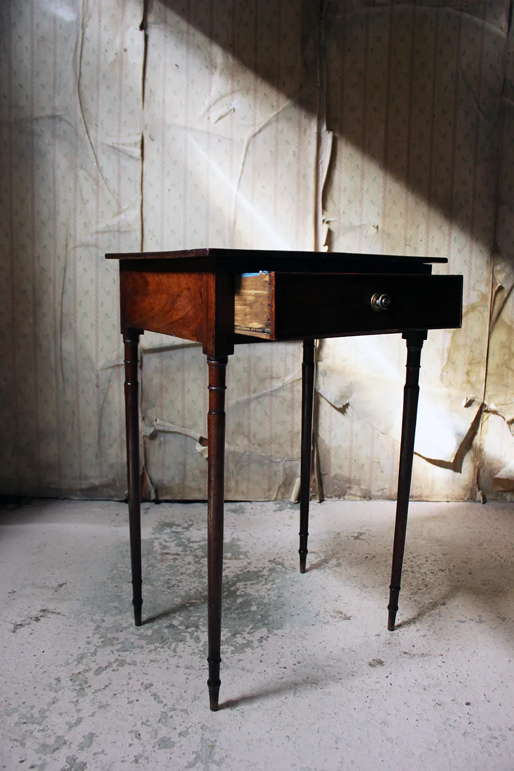 A George III Mahogany Side Table c.1800