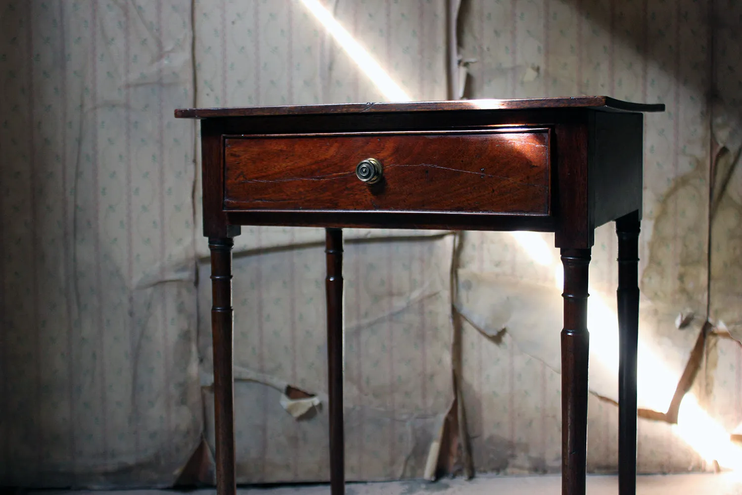 A George III Mahogany Side Table c.1800