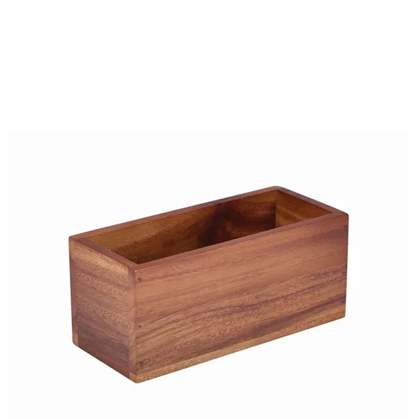 Acacia Wood Table Caddy 23 x 10 x 10cm- Pack 1