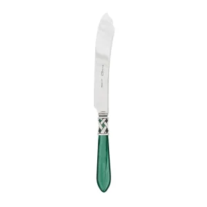 Aladdin Antique Green Cake Knife