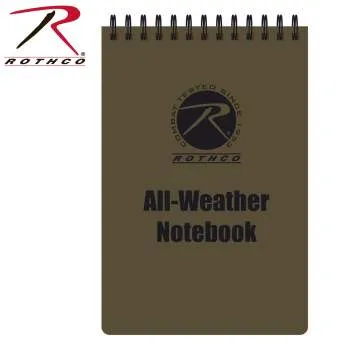 All-Weather Waterproof Notebook