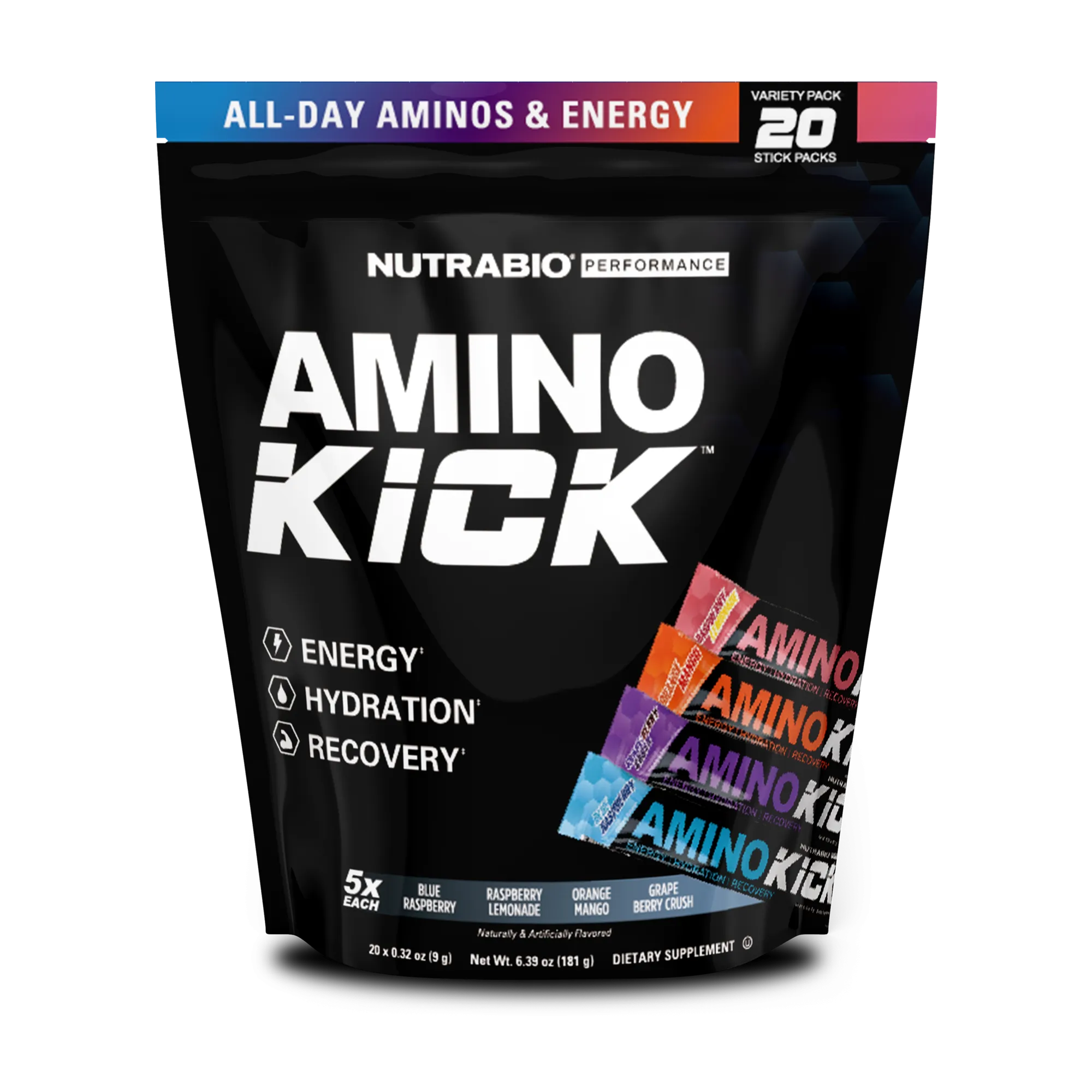 Amino Kick - 20 Serving Bag