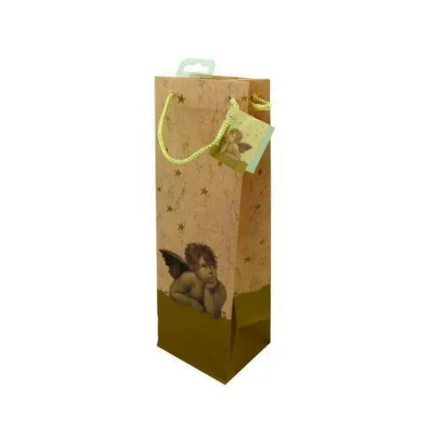 Angel design bottle gift bag ( Case of 48 )