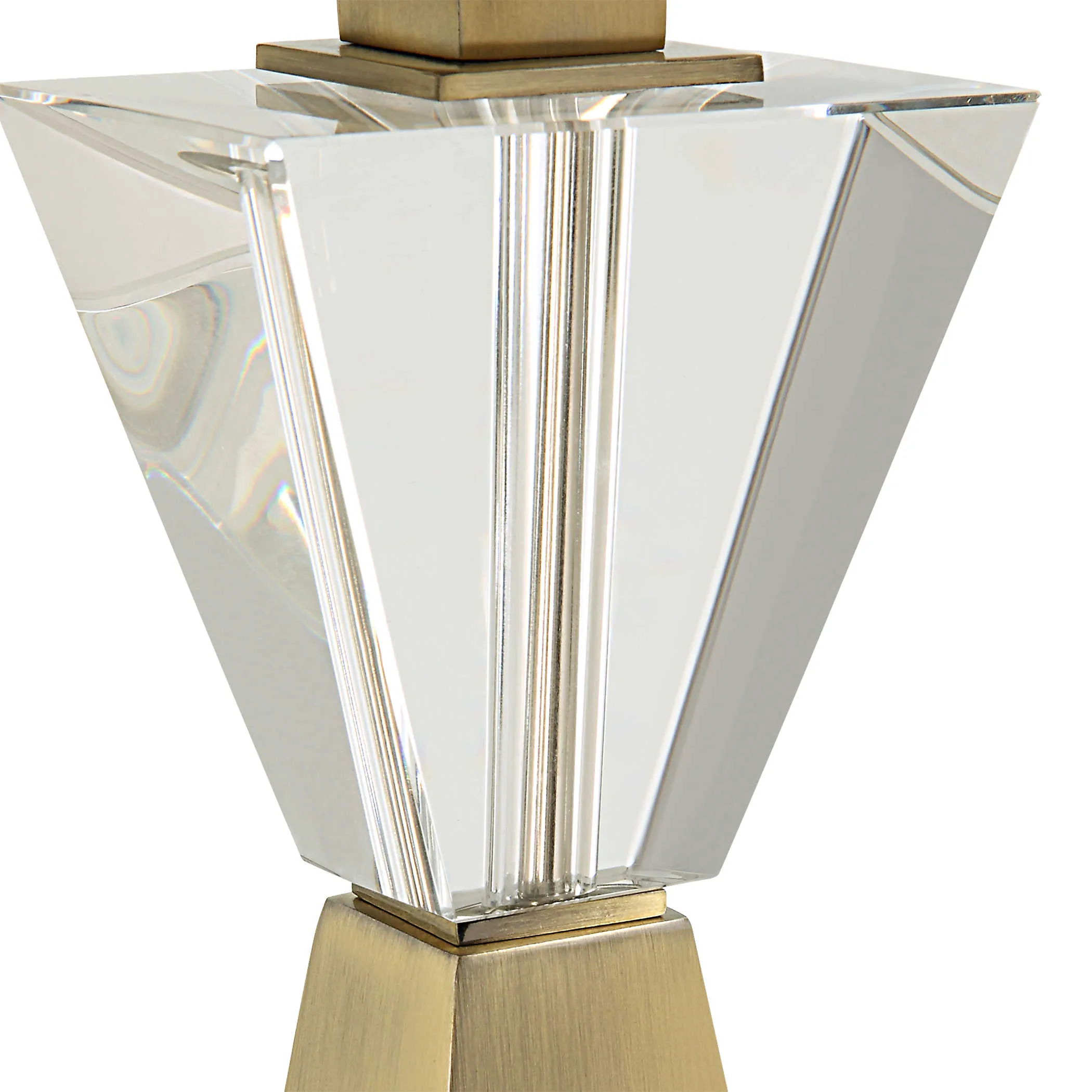 Arete Modern Brass Table Lamp