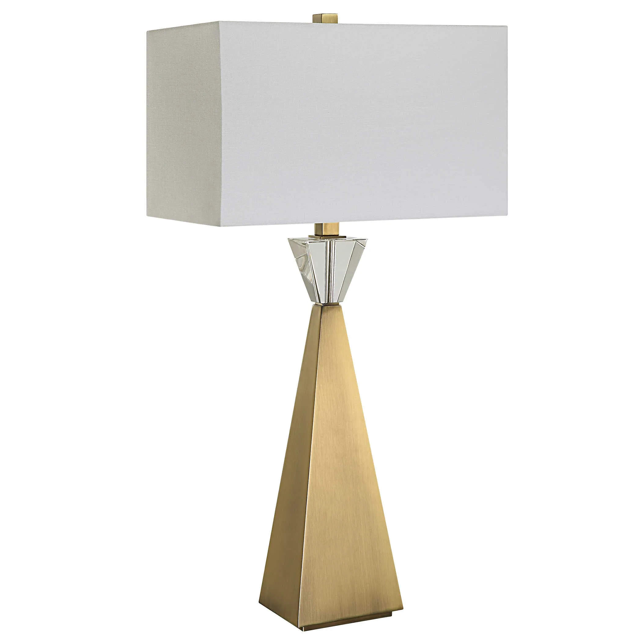 Arete Modern Brass Table Lamp