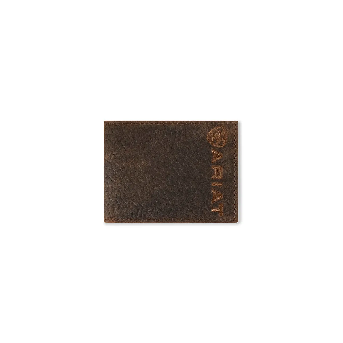 ARIAT BIFLOLD WALLET BULL HIDE BROWN