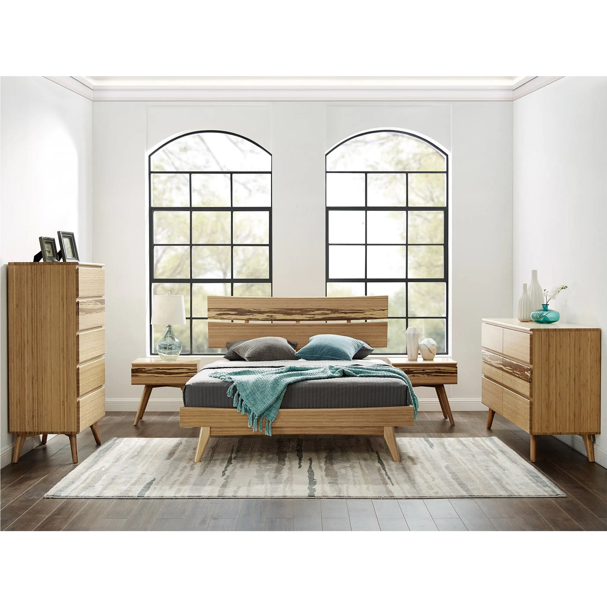 Azara Six Drawer Double Dresser