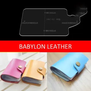 BABYLON™ Leather Cardholder Love Gift Pattern XBC-32