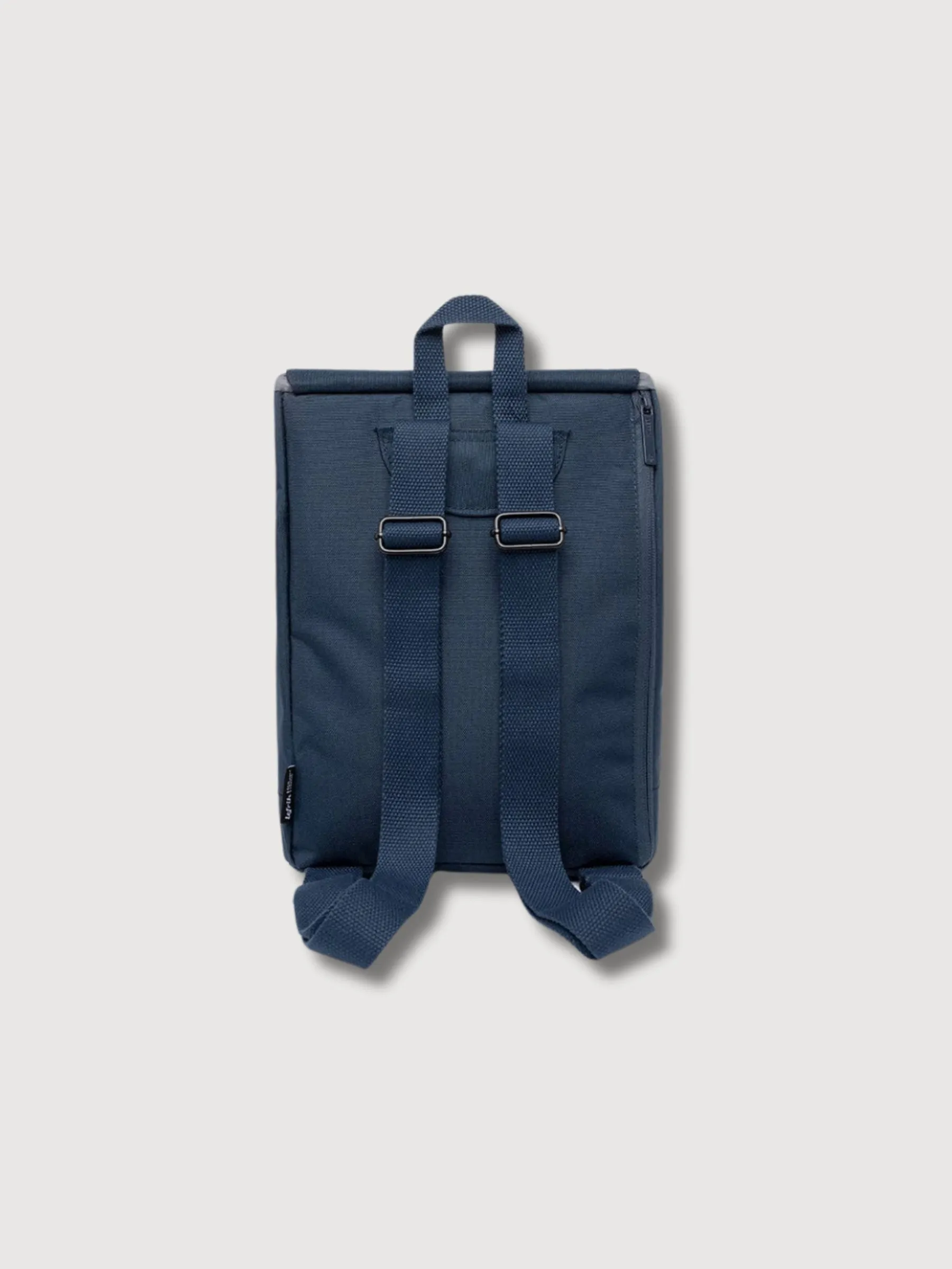 Backpack Scout Mini Navy Recycled Polyester | Lefrik