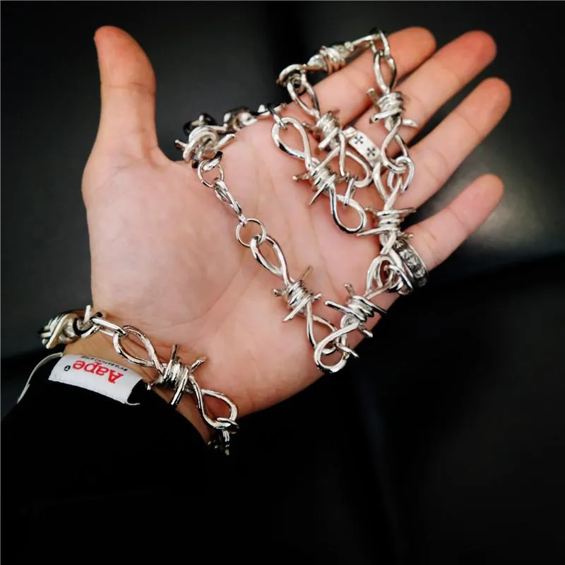 Badass Iron Thorns Pants Chain Hip Hop Punk Wallet Chain Biker Wallet Chain For Men