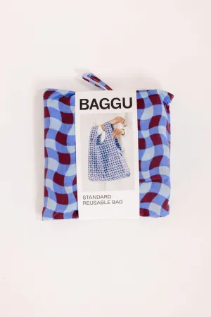 Baggu Standard Wavy Gingham Blue