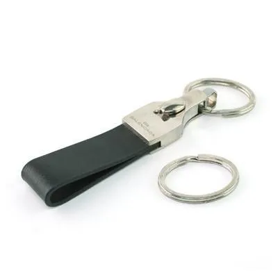 Balenciaga Key Holder In Leather with Removable Rings Gift Set