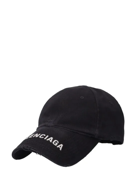 Balenciaga   Logo cotton cap 