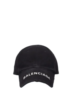 Balenciaga   Logo cotton cap 