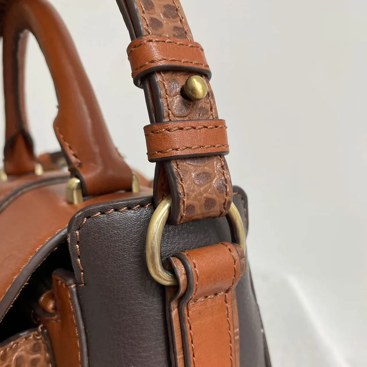 Barkworth Reeve Belton Leather Saddle Bag