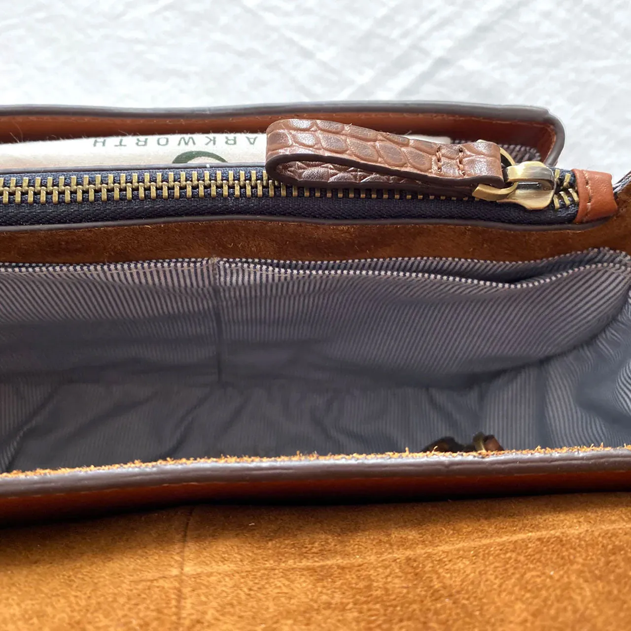 Barkworth Reeve Belton Leather Saddle Bag