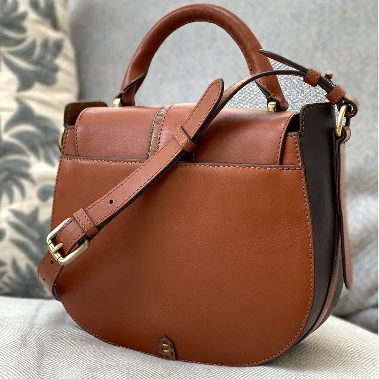 Barkworth Reeve Belton Leather Saddle Bag