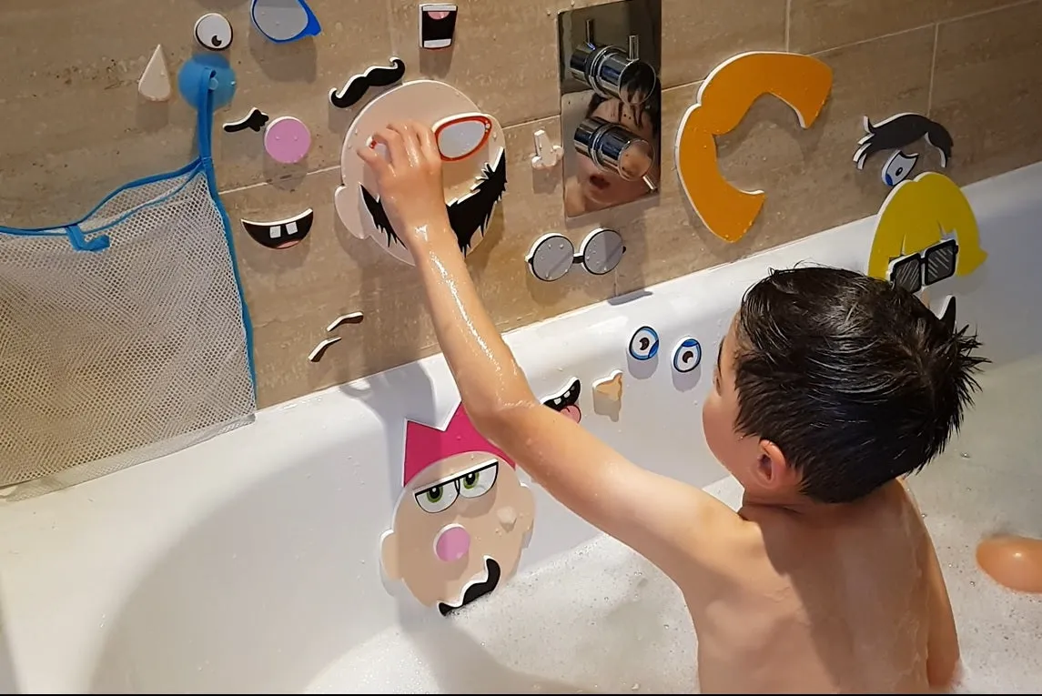 Bath Stickers - Silly Faces