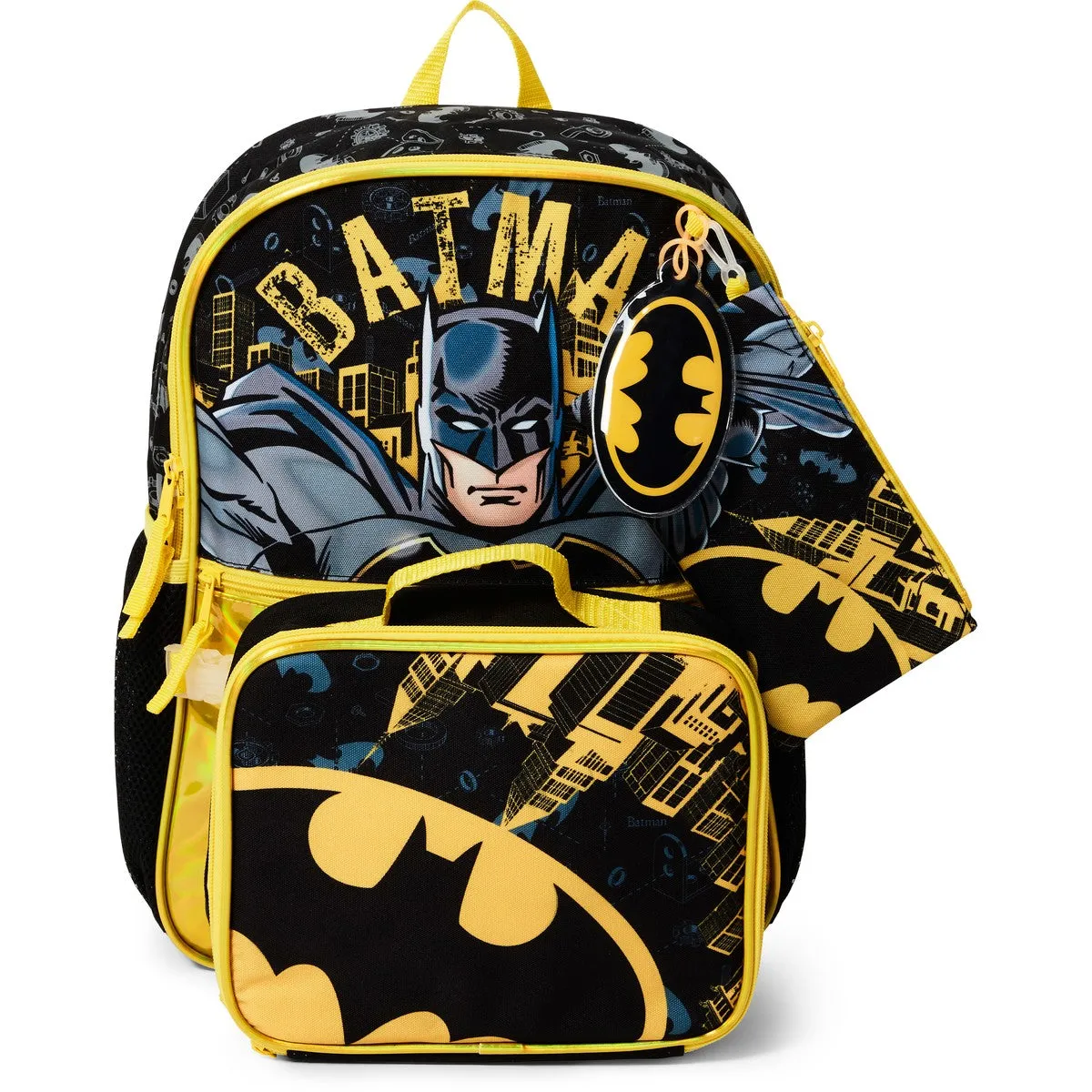 Batman Backpack Set - Black