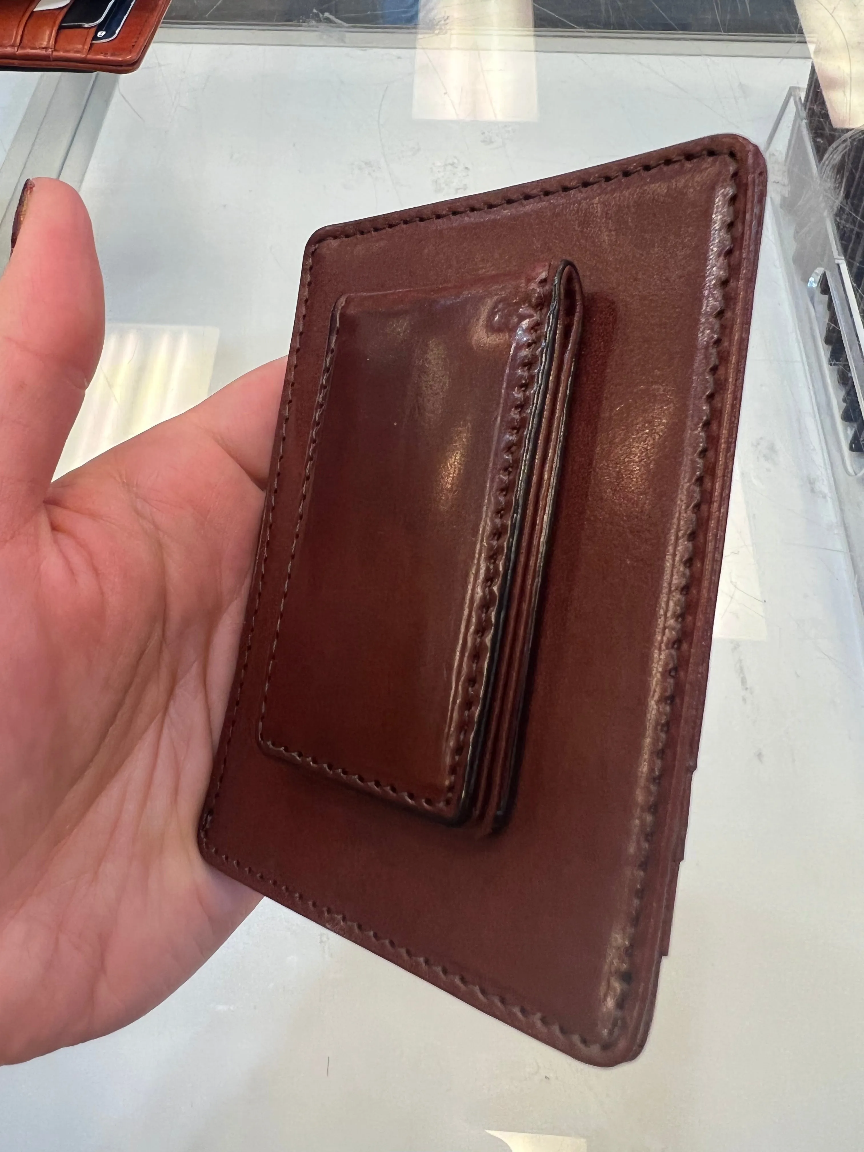 Bosca RFID Front Pocket Oldleather Wallet