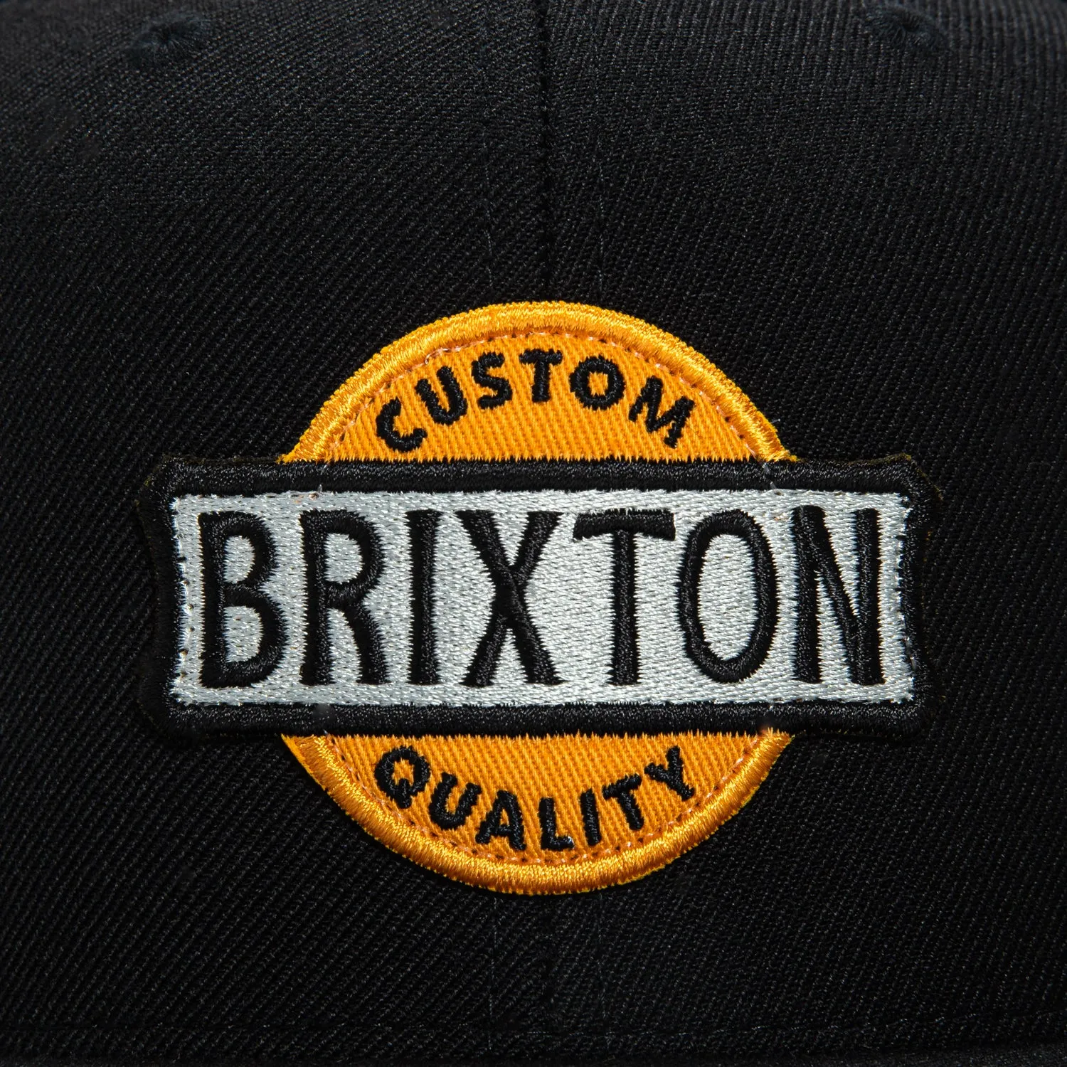 Brixton Wendall Snapback Hat - Black