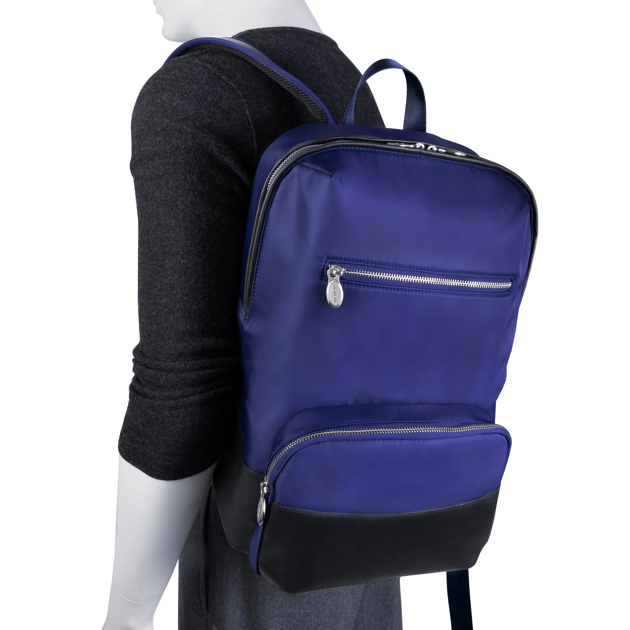 BROOKLYN | 15” Nylon Contour Laptop Backpack