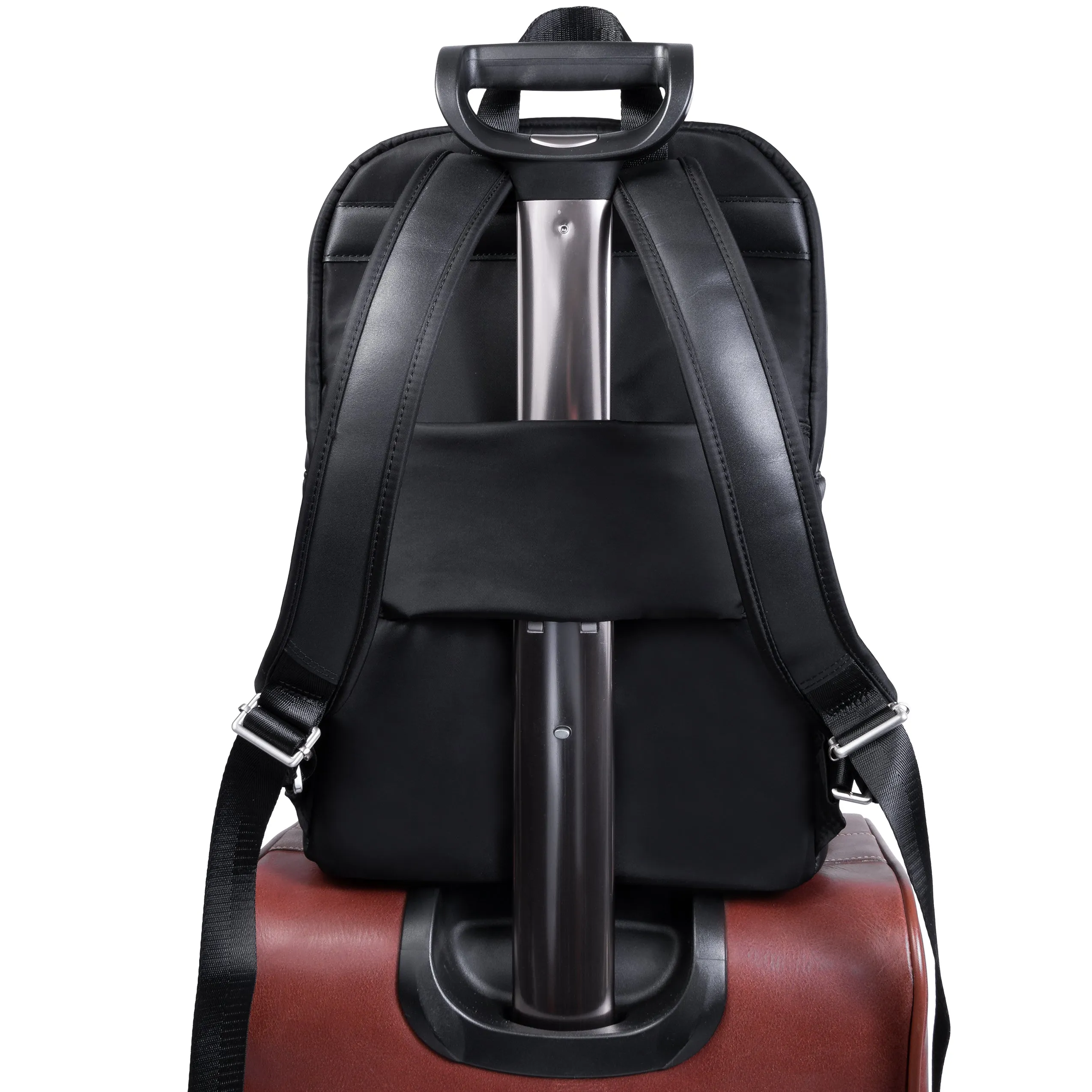 BROOKLYN | 15” Nylon Contour Laptop Backpack