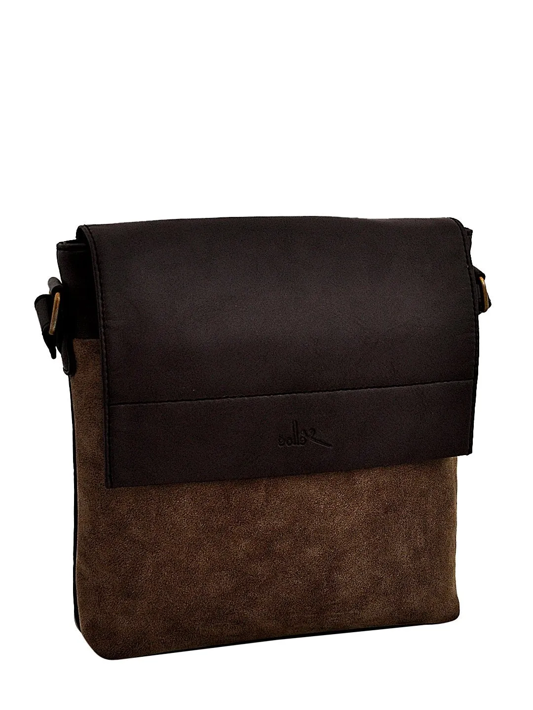 Brown Trendy Messenger Bag Men