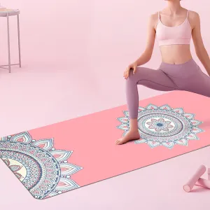 Centra Yoga Mat Foldable Non-Slip Exercise Pink