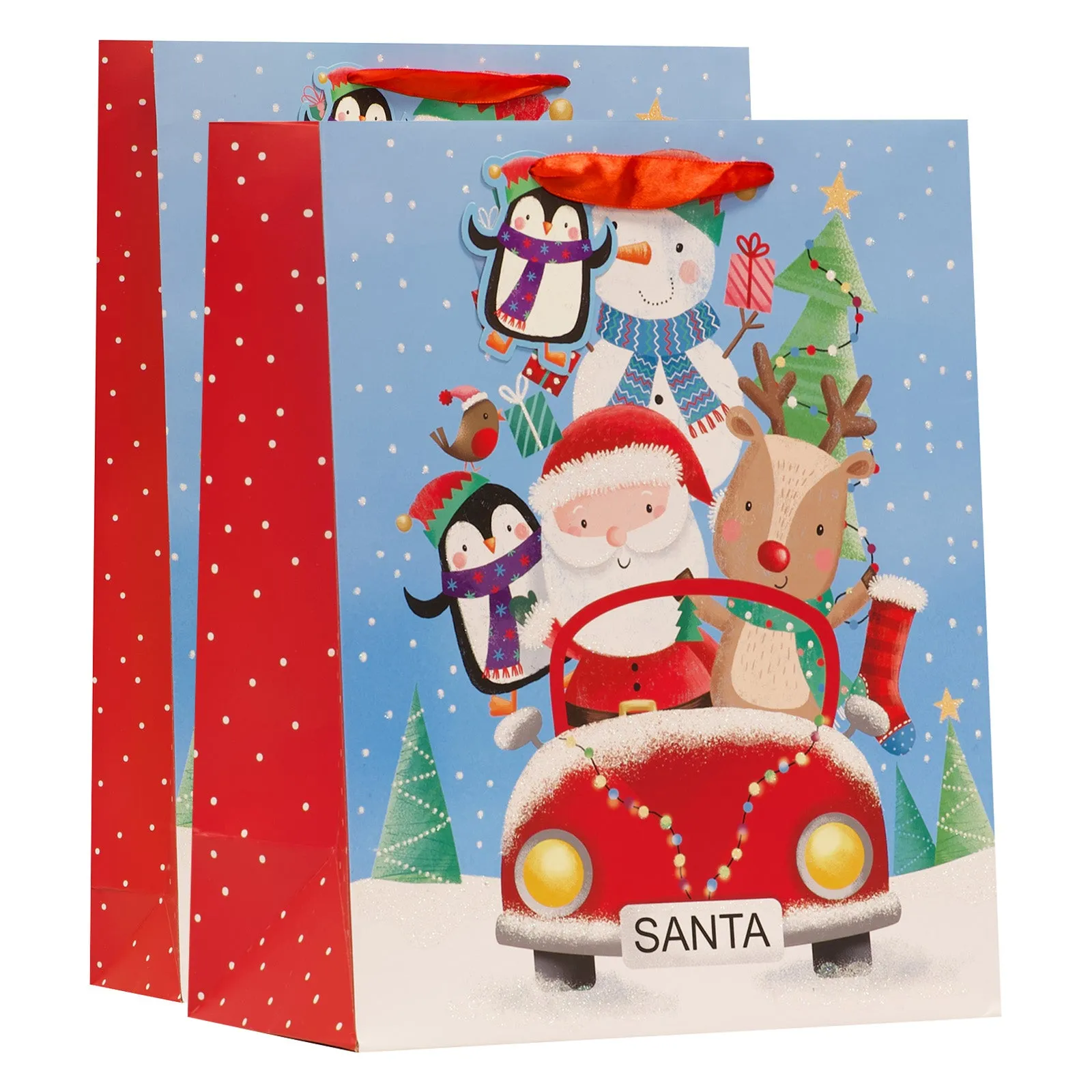 Christmas Car Full Of Fun Gift Bag