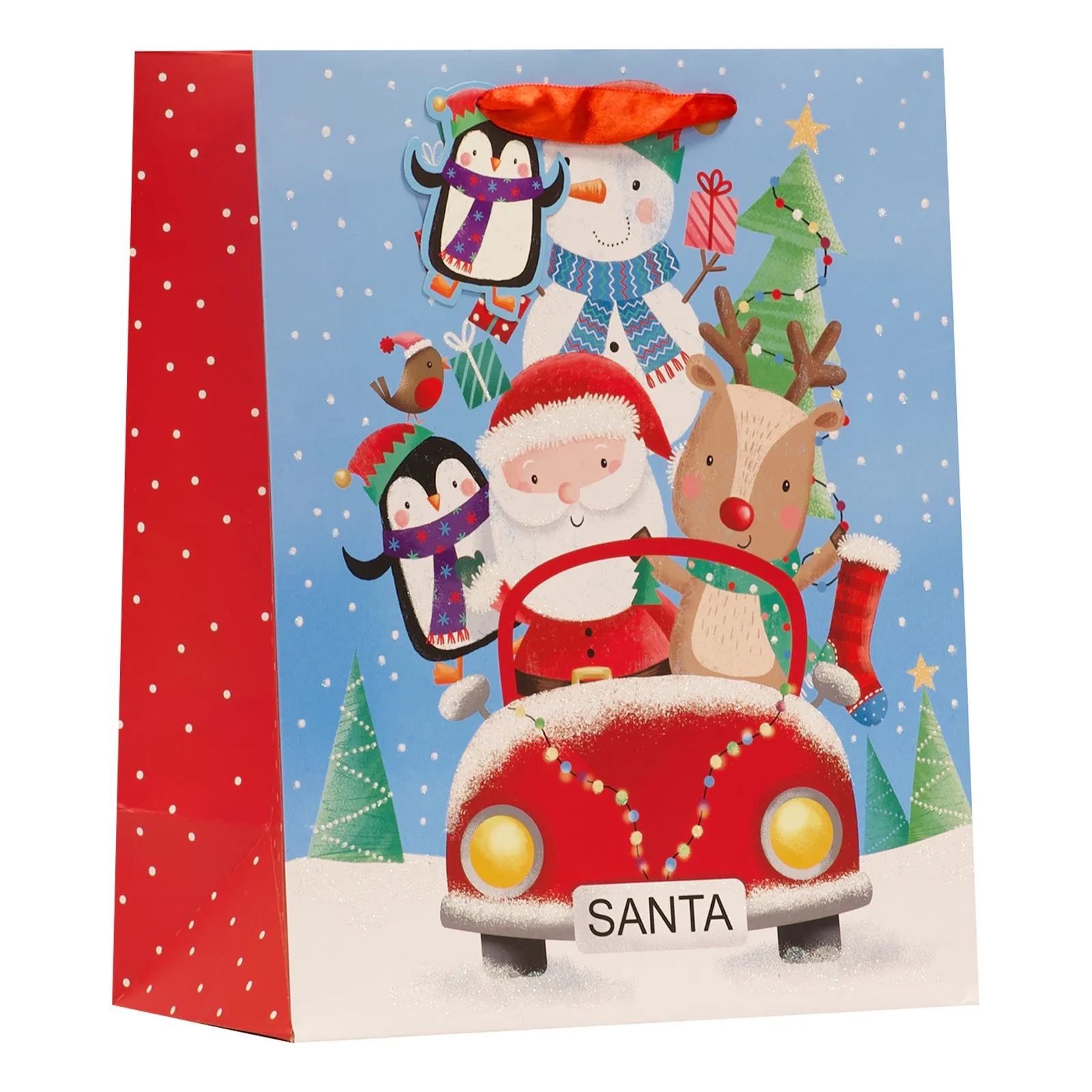 Christmas Car Full Of Fun Gift Bag