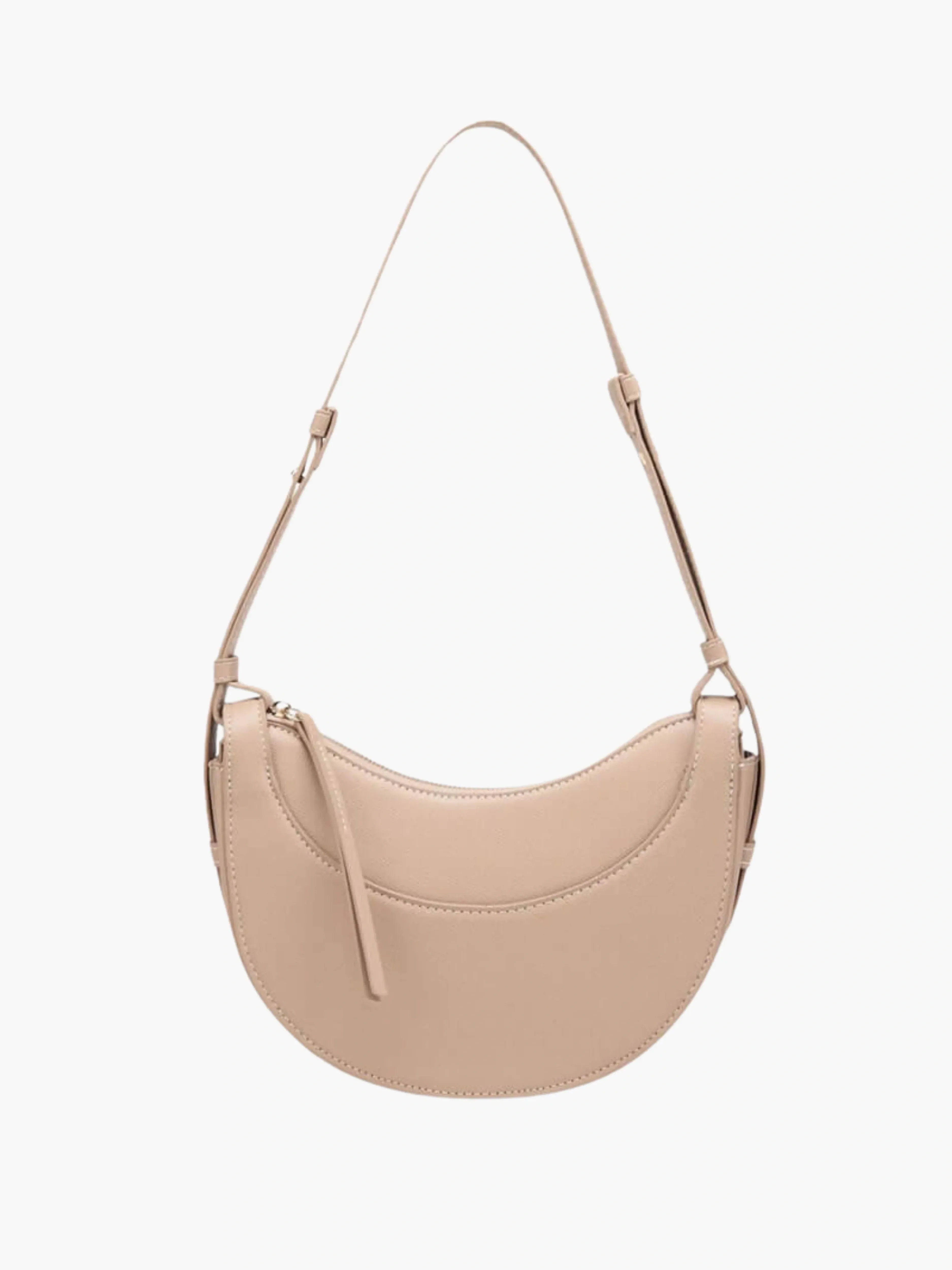 Classic Saddle Leather Crescent Bag