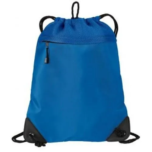 Closeout Stylish Improved Cinch Pack with Mesh Trim