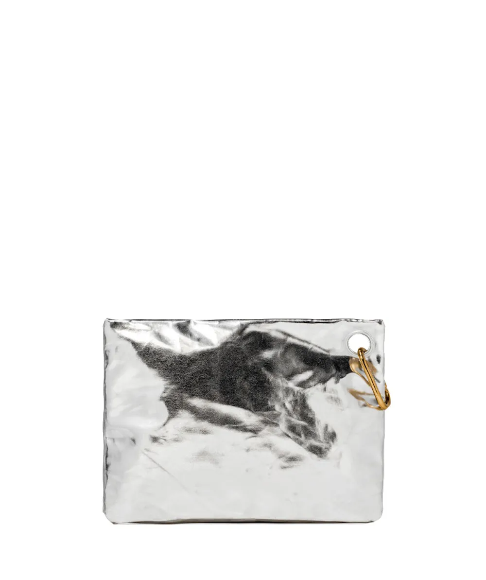 Clutch Bag - Silver