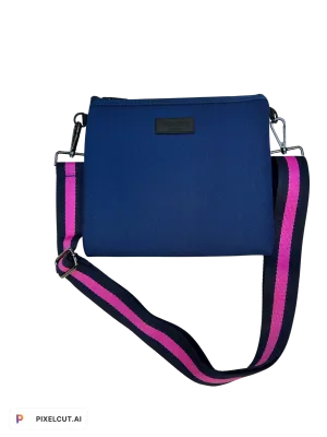 Cobalt Blue Messenger Bag