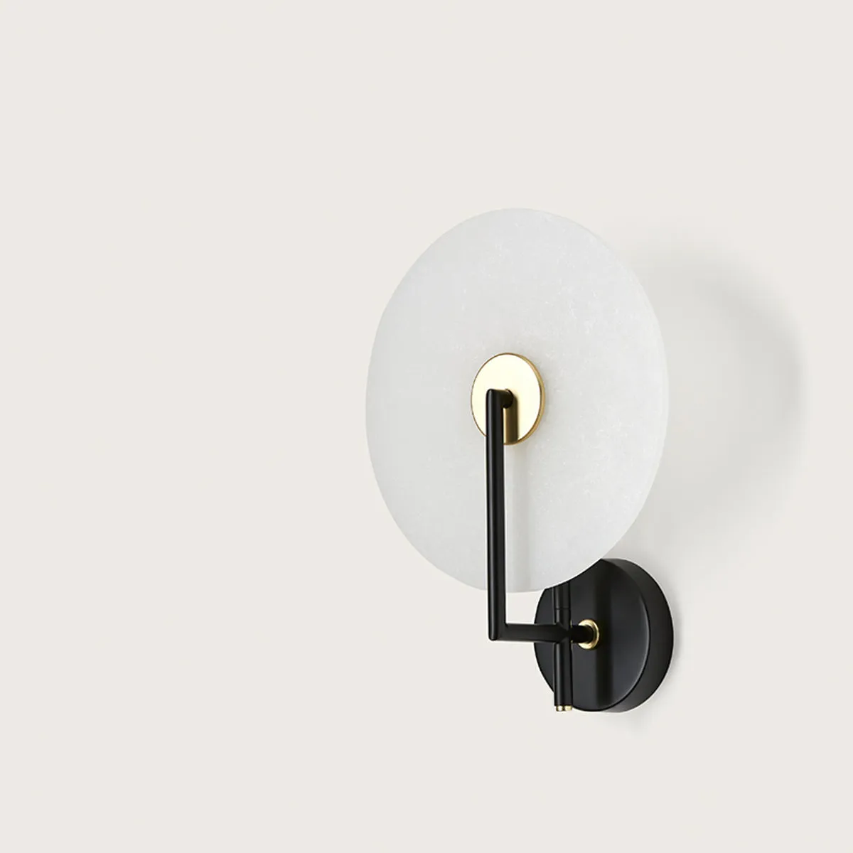 Contemporary Disc Wall Light