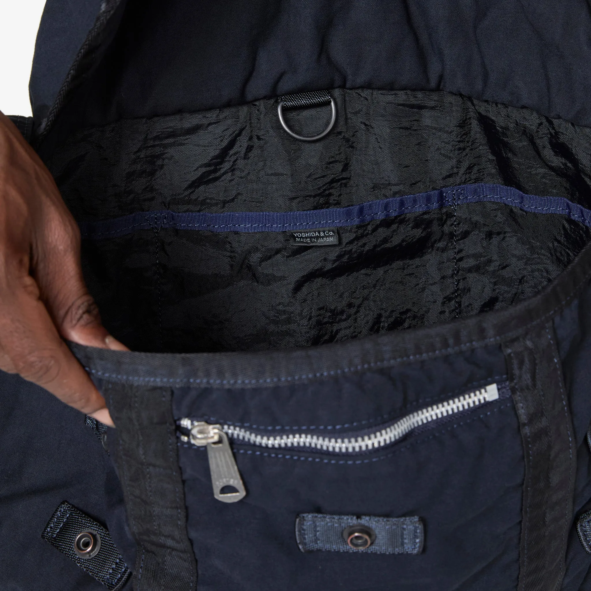 Crag Messenger Bag Navy (M)